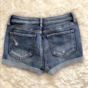 SO Jean shorts mid rise